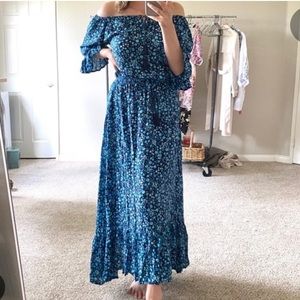 Tiare Hawaii Maxi Off the Shoulder Dress